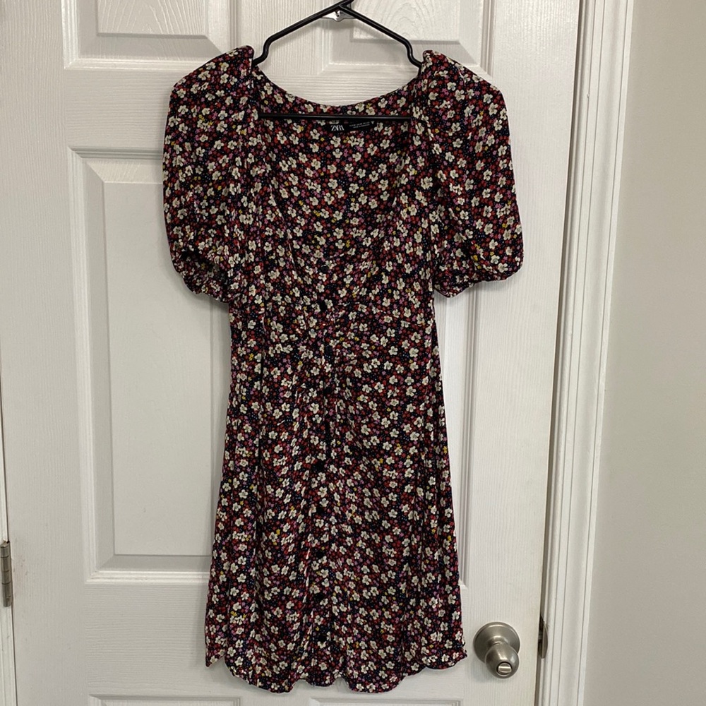 Zara flower dress